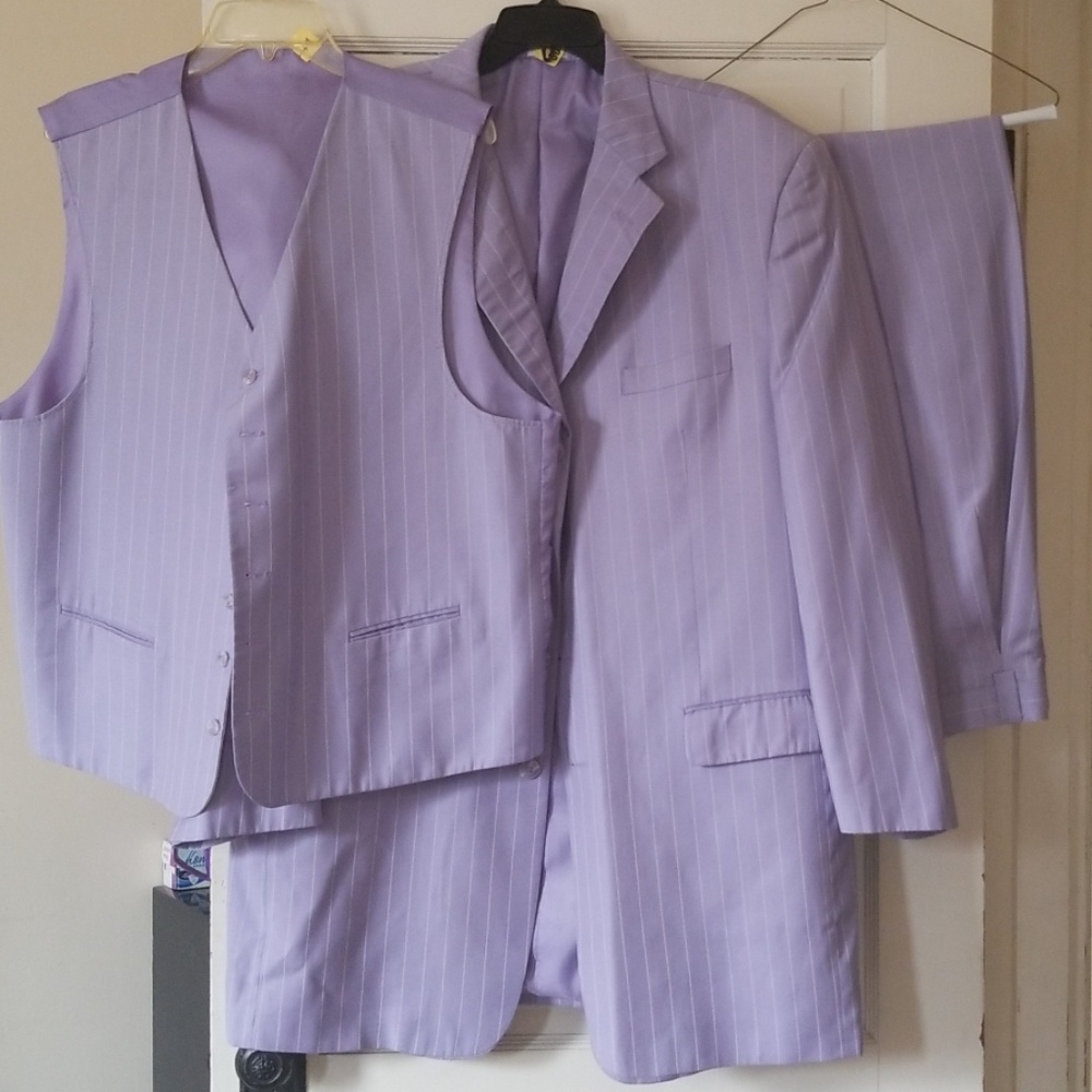 SOLD SOLD Stacy Adams 3-piece Super100's- - Picture 1 of 8